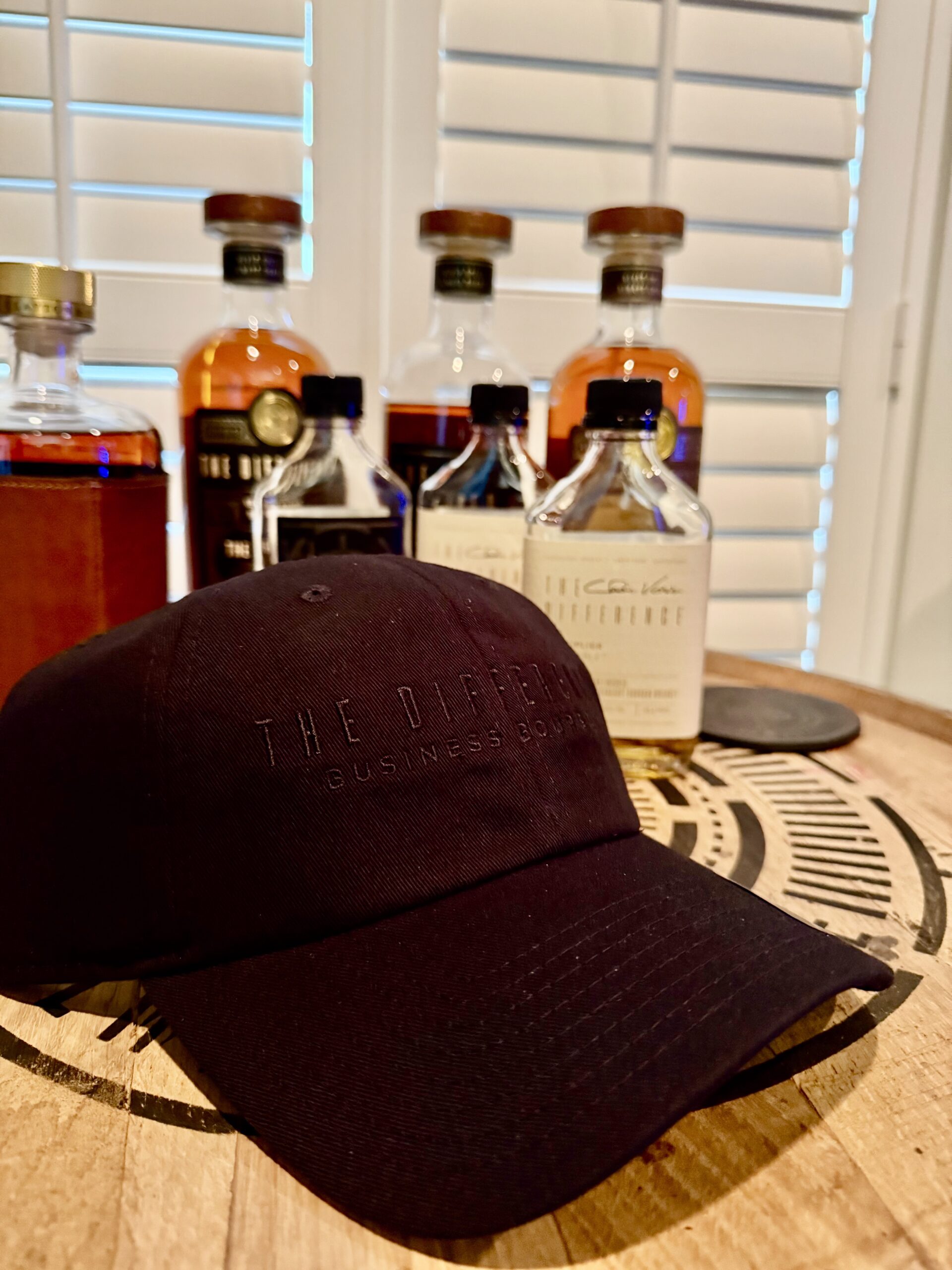 The Difference® Business Bourbon™ Dad Hat - Black